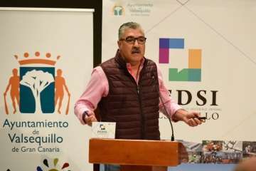 Visita institucional del Cabildo a Valsequillo (Foto TA)